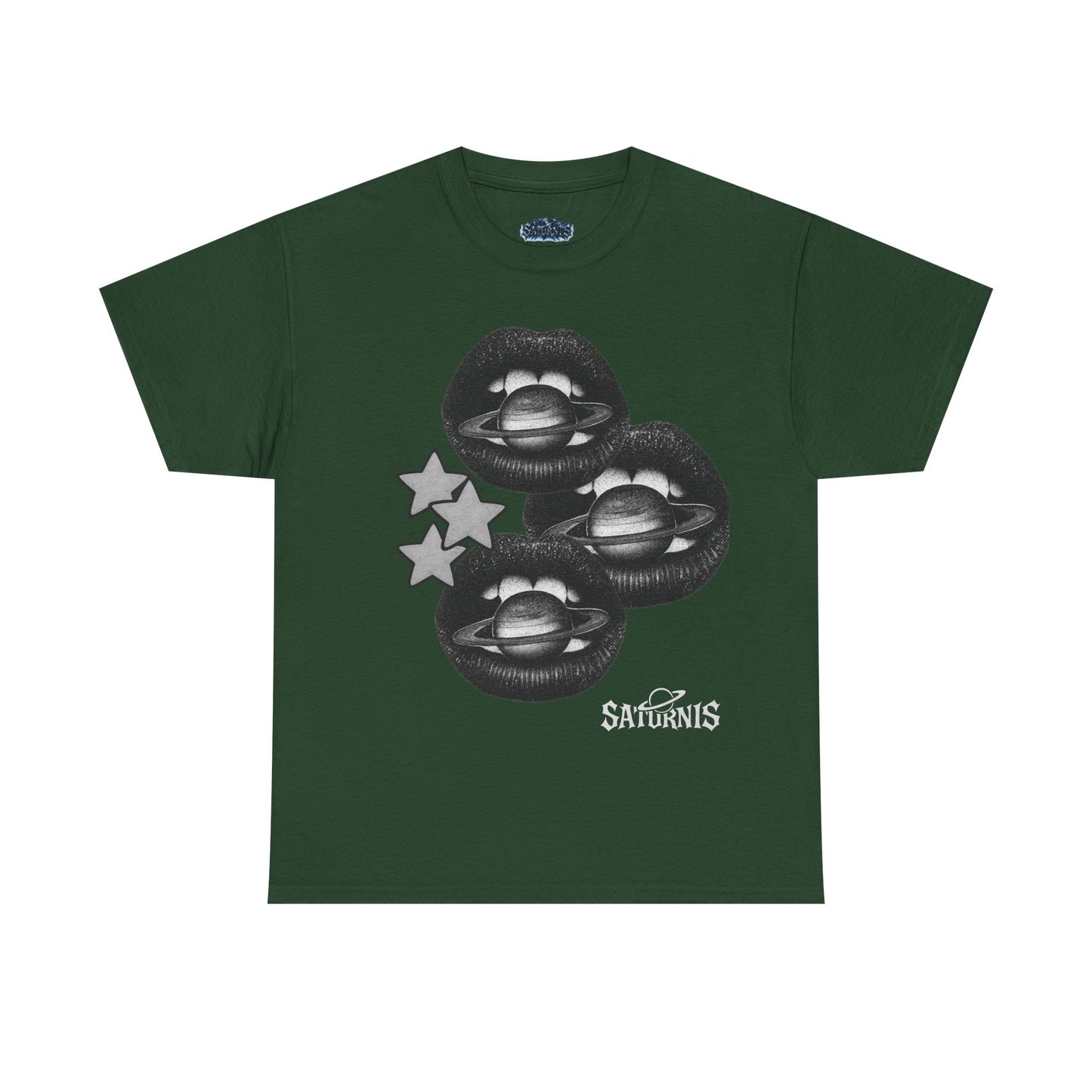 Y2K Lip Print Graphic tee