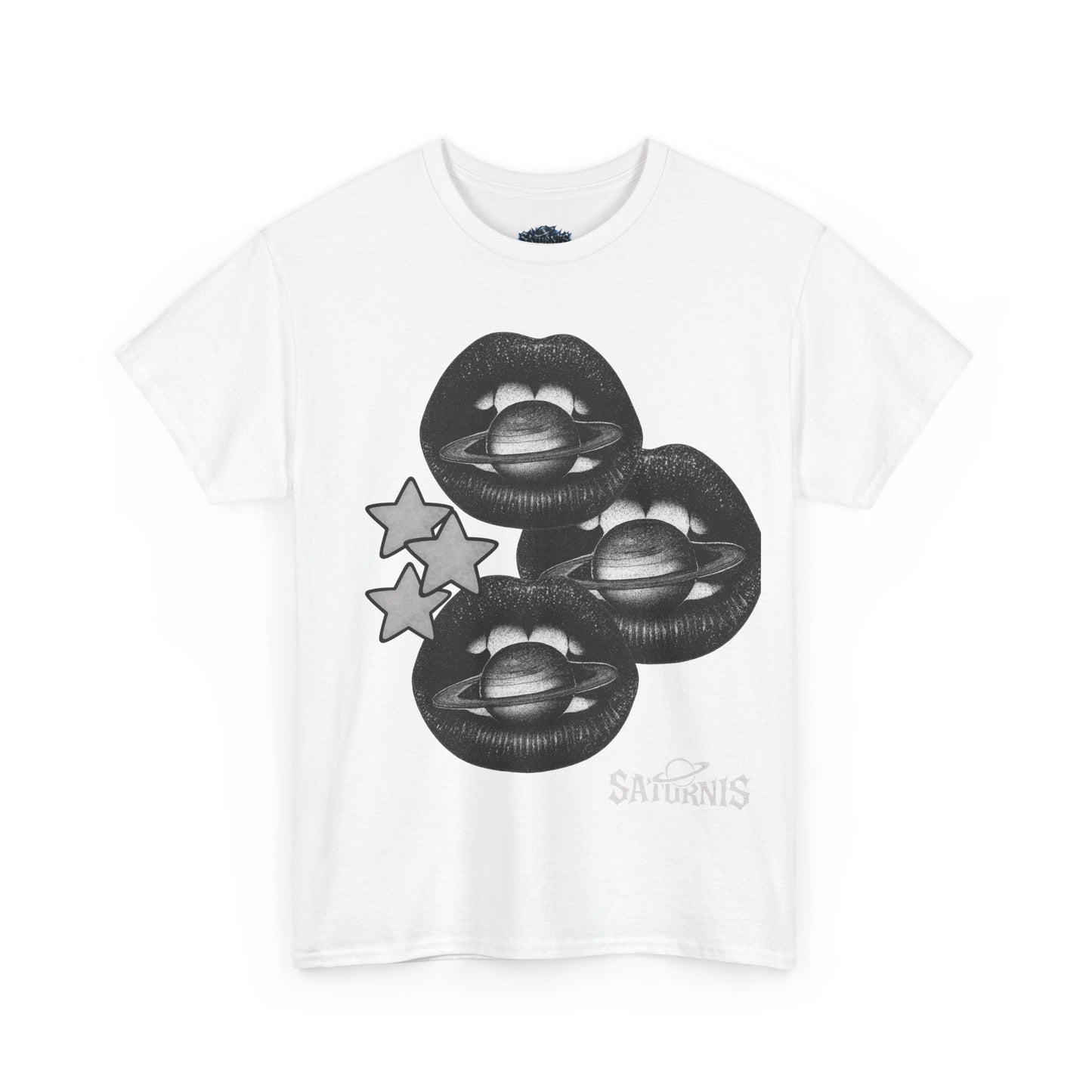 Y2K Lip Print Graphic tee