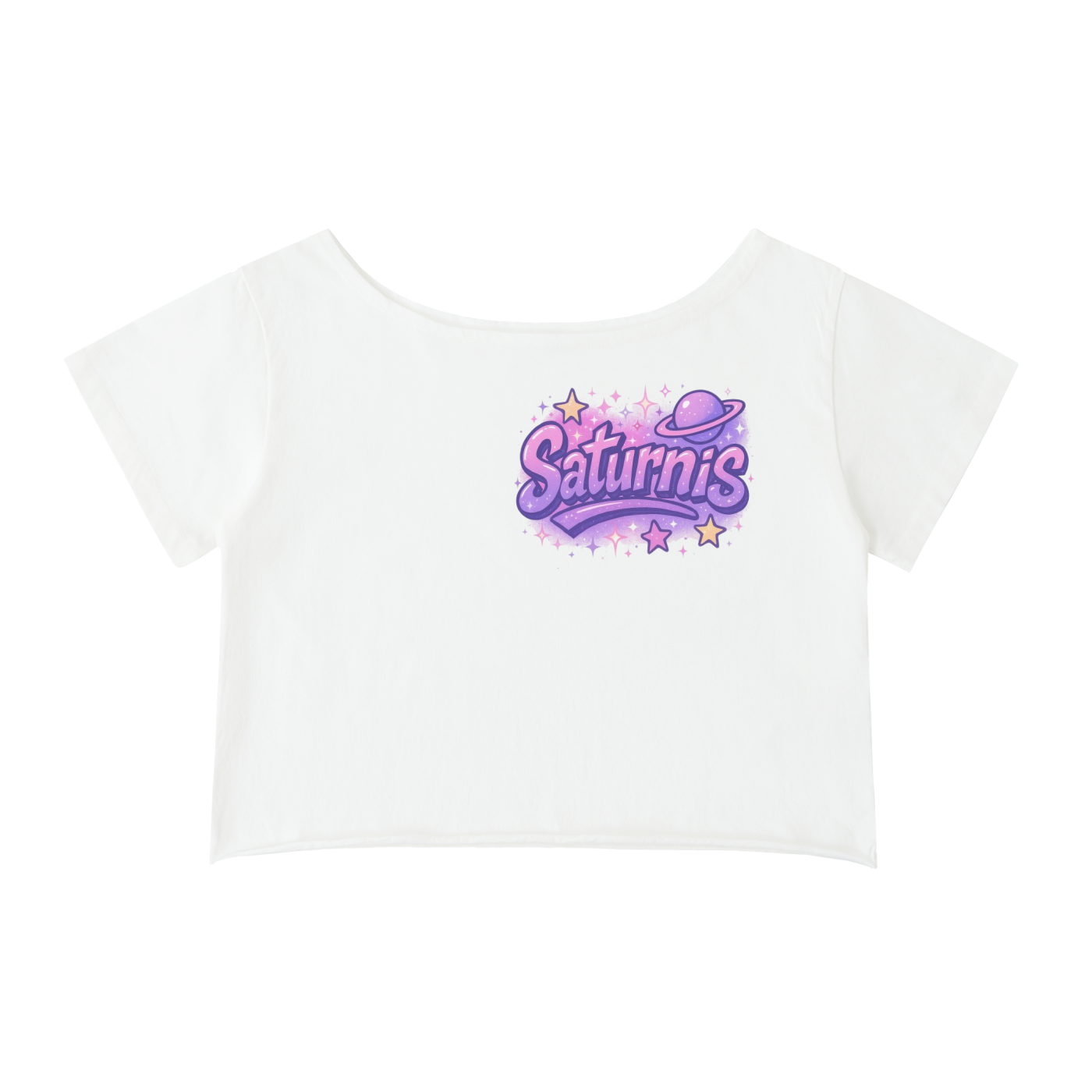 Cosmic Candy Saturnis OTS (Off-Shoulder) Tee