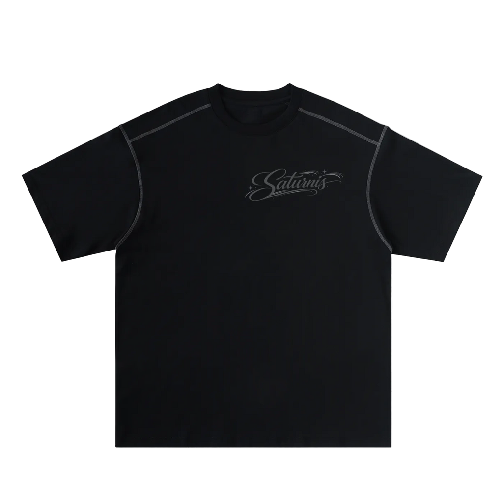 oversized signature cotton tee