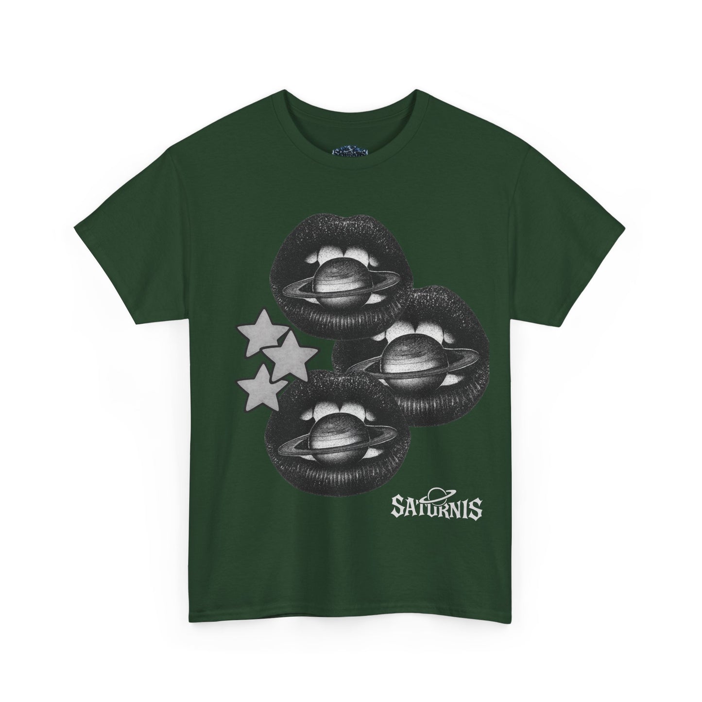 Y2K Lip Print Graphic tee