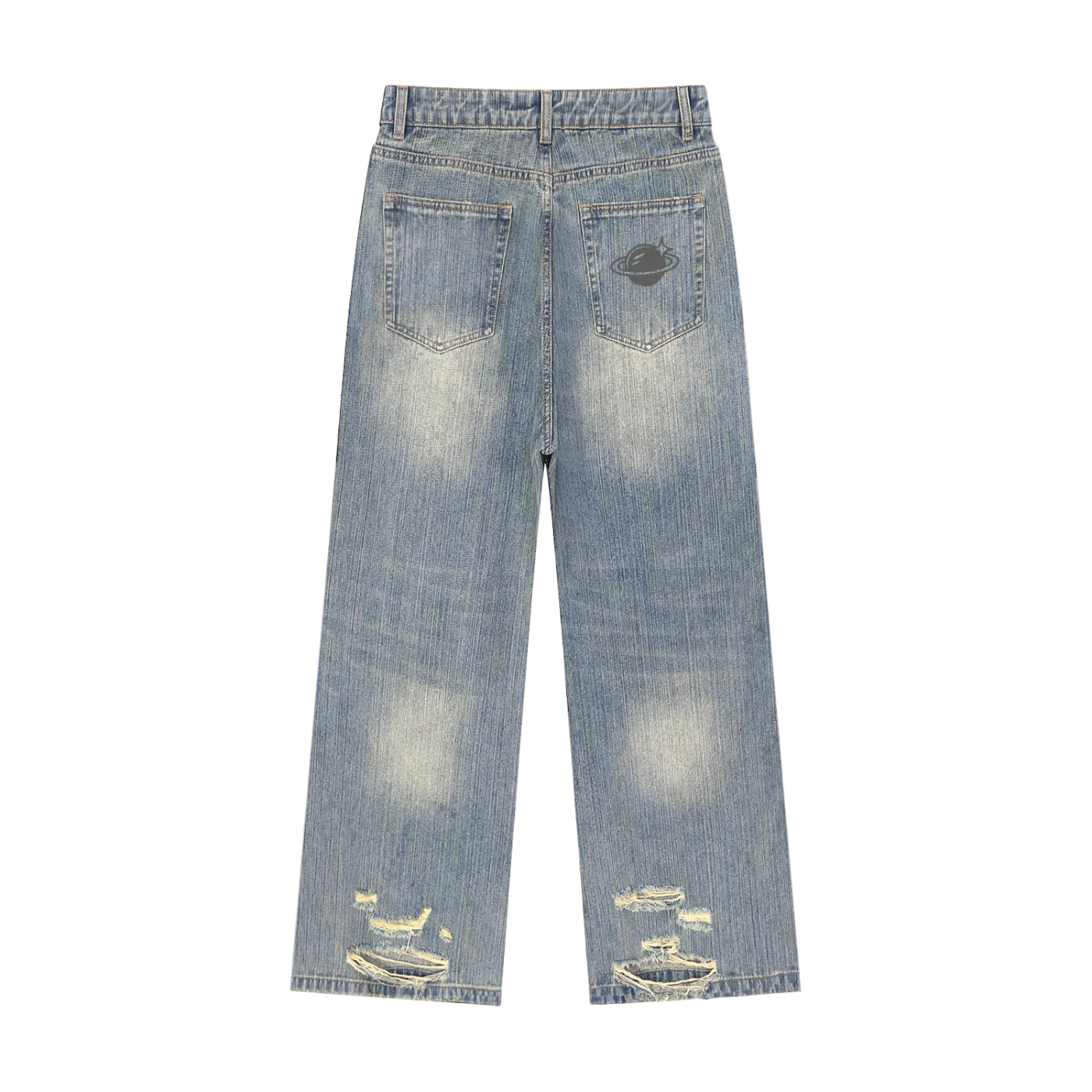 saturnis signature denim wash jeans