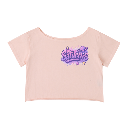 Cosmic Candy Saturnis OTS (Off-Shoulder) Tee