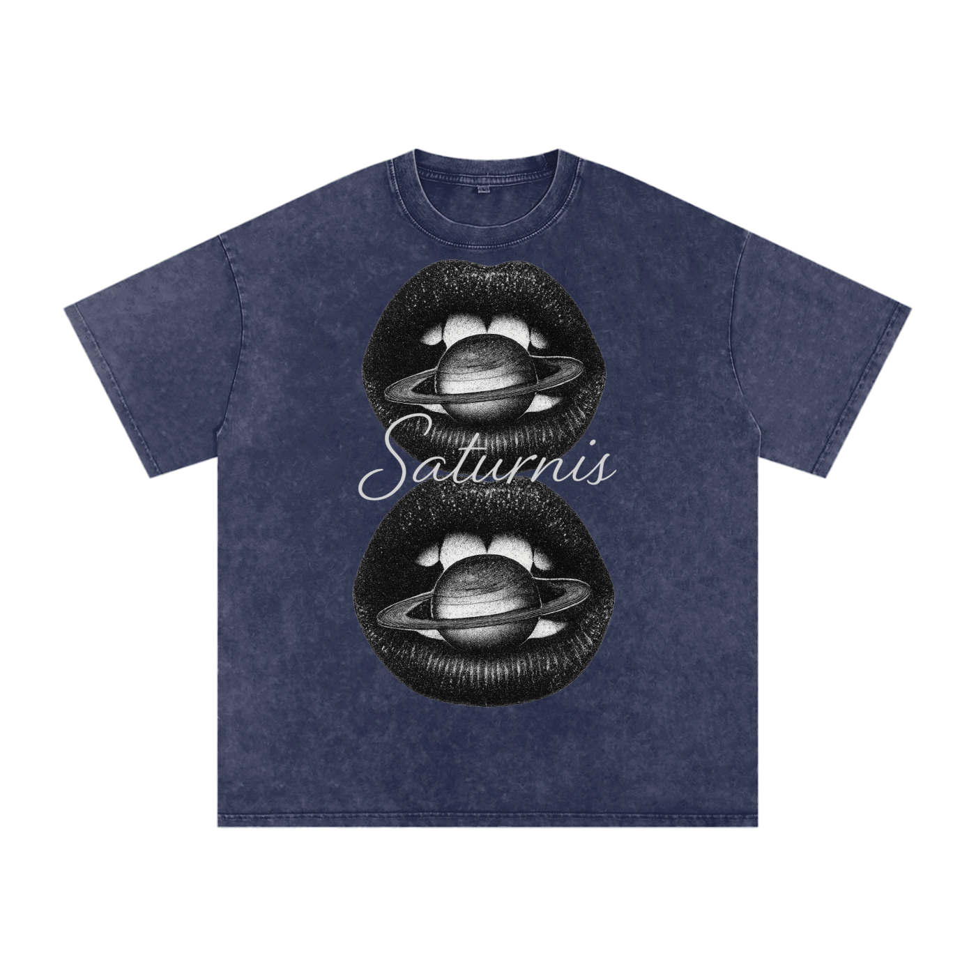 saturn lips tee