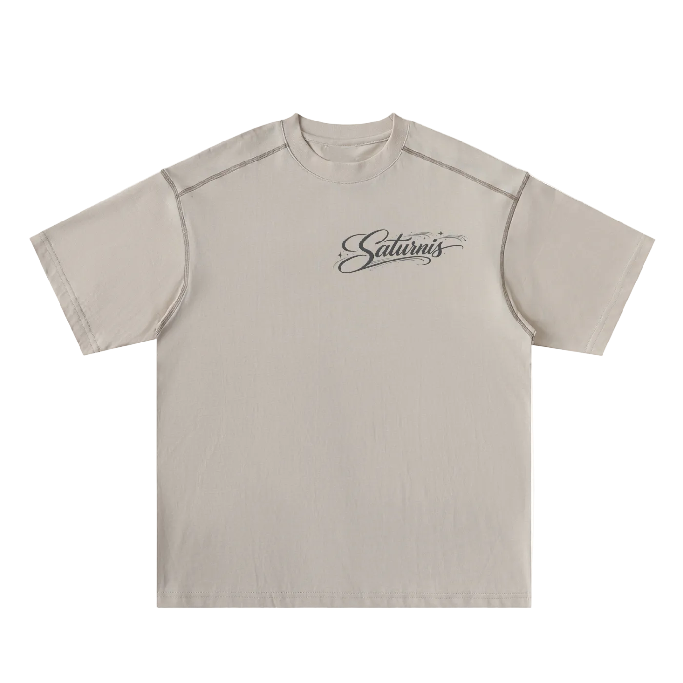 oversized signature cotton tee