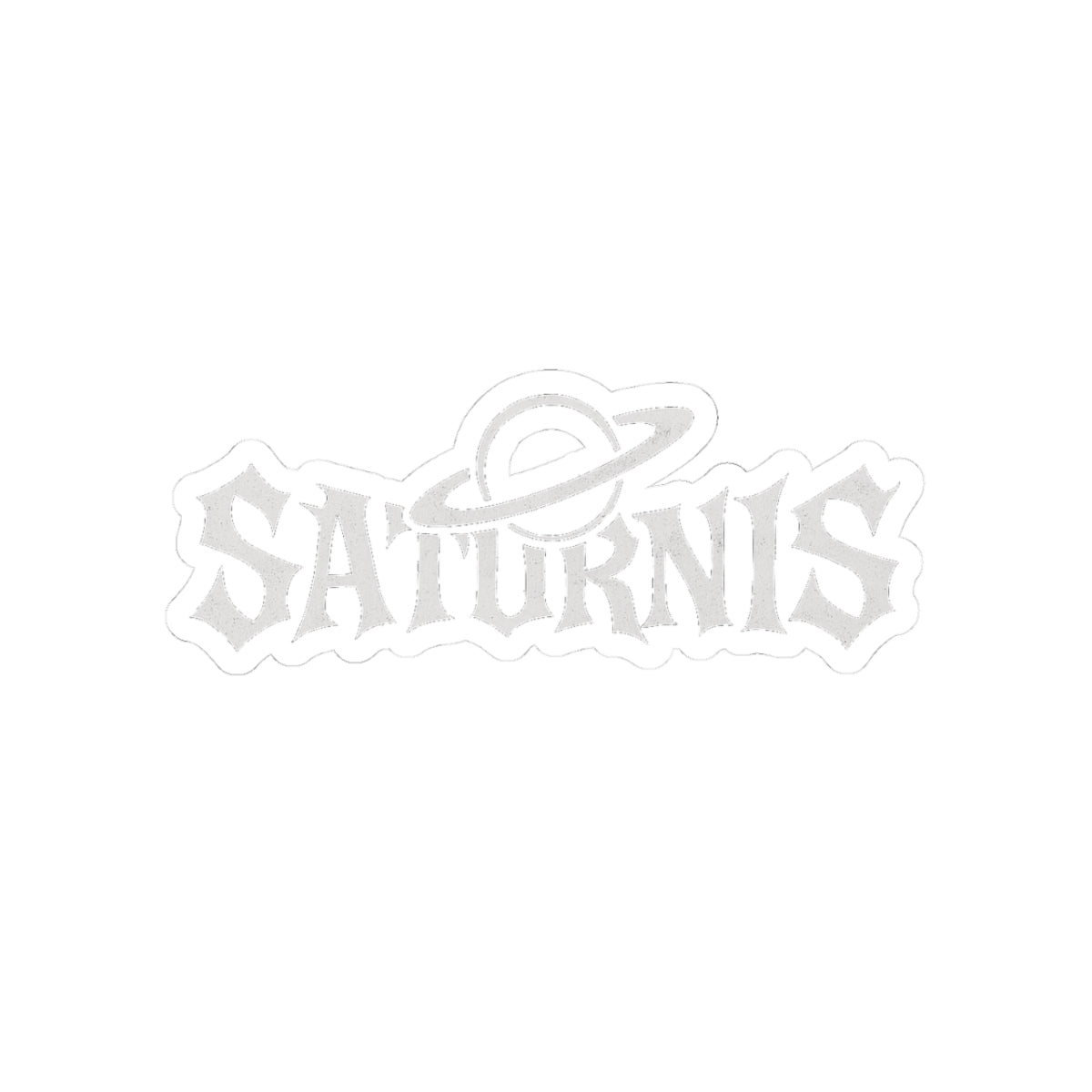 Saturnis logo sticker