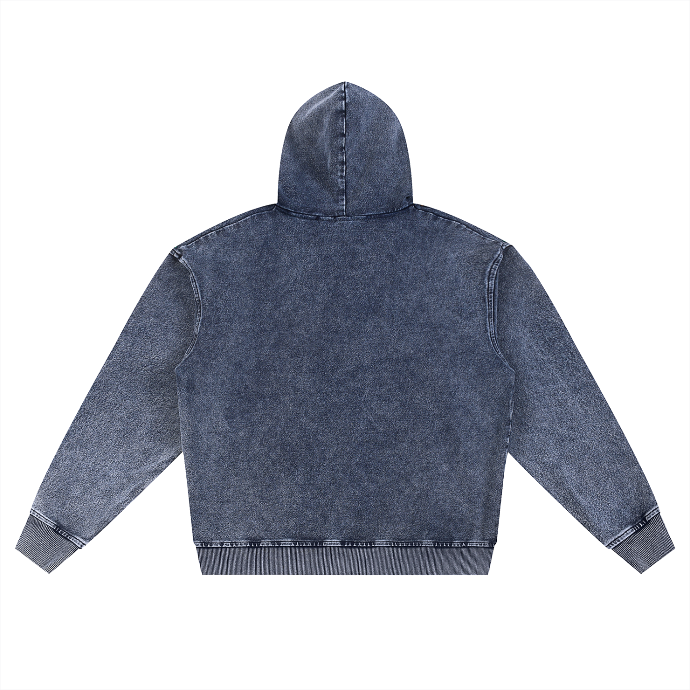 snow wash '17 oversized zip up hoodie