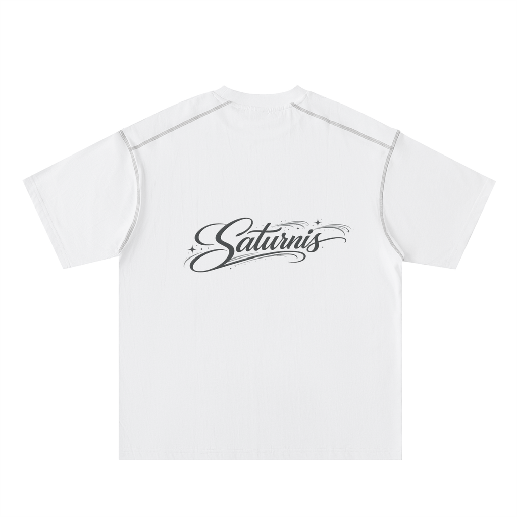 oversized signature cotton tee