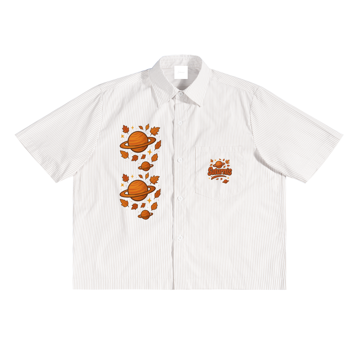 saturnis autumn '25 button up tee