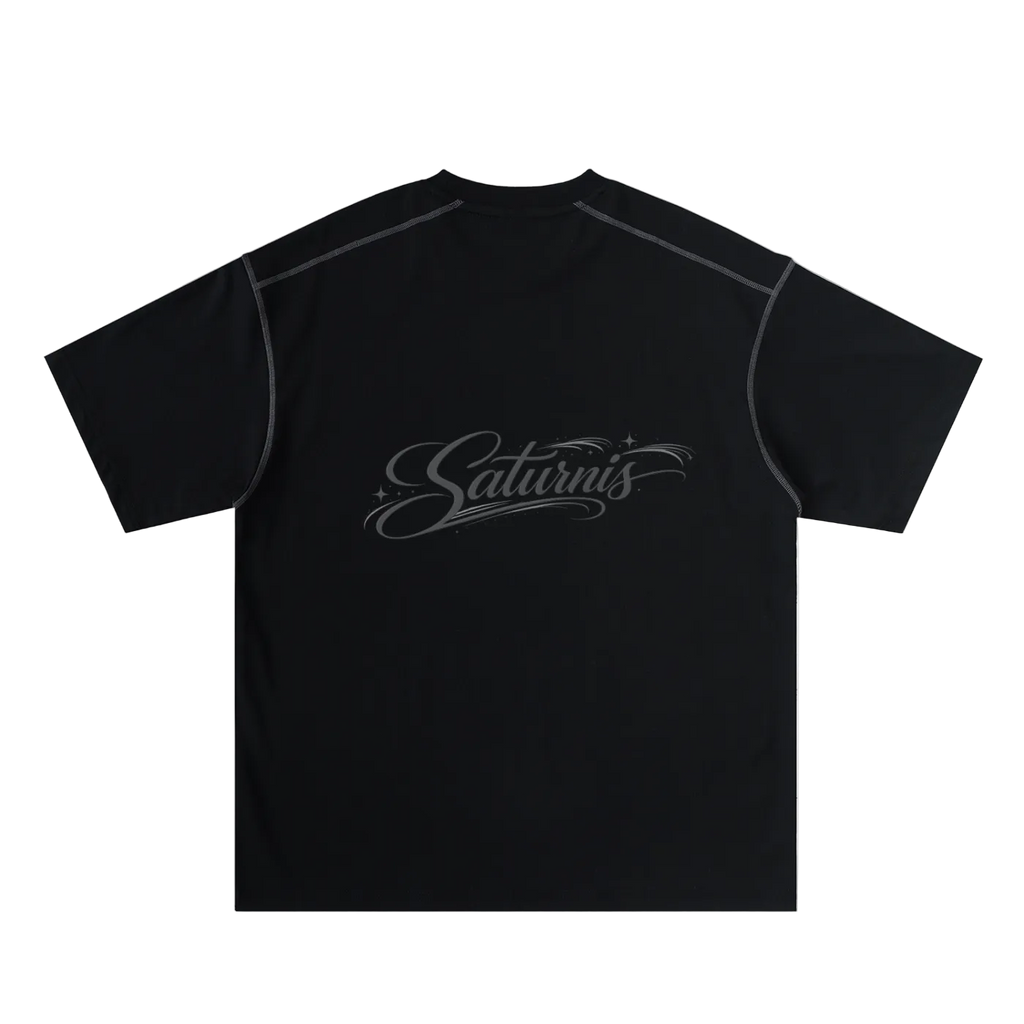 oversized signature cotton tee